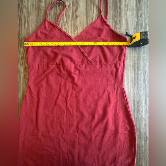 Wild Fable Rich Cranberry Color Dress - Picture 4 of 7